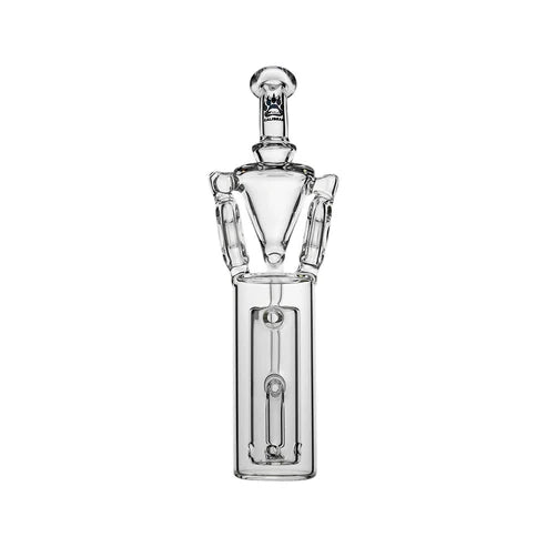 Calibear Dual Donut Recycler Glass Attachment for Dr. Dabber Switch GO.