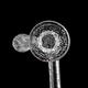 Pack Science Sandblasted Full Weld Beveled Edge Slide Terp Control Tower Quartz Banger.