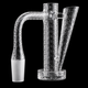 Pack Science Sandblasted Full Weld Beveled Edge Slide Terp Control Tower Quartz Banger.