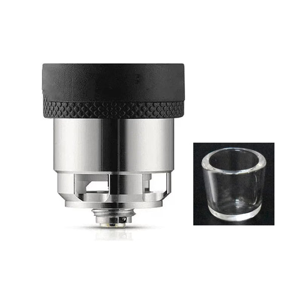 Puffco Peak Atomizer Chamber V1 with Quartz Insert.