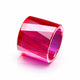 JCVAP Faceted Ruby Insert Bowls for 25mm Quartz Banger.