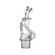 Calibear Swiss Donut Recycler Glass Attachment for Dr. Dabber Switch 2.