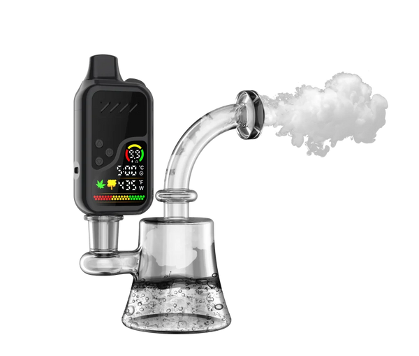 Snapdab Plus 2-in-1 Hybrid Vaporizer | Magnetic Auto-Switch Dry Herb & Concentrate Vape Kit.