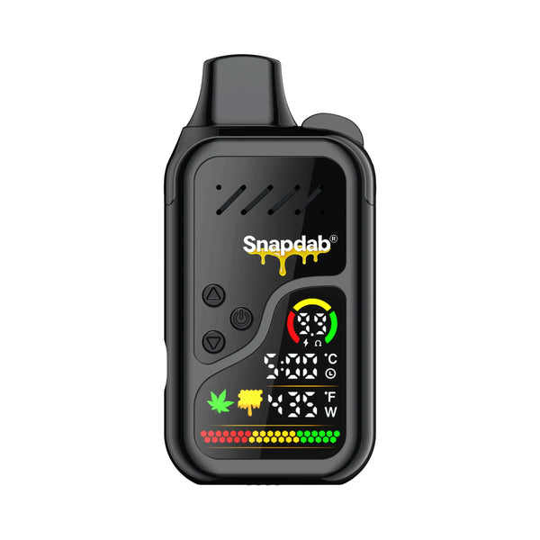 Snapdab Plus 2-in-1 Hybrid Vaporizer | Magnetic Auto-Switch Dry Herb & Concentrate Vape Kit.
