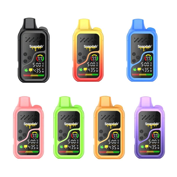 Snapdab Plus 2-in-1 Hybrid Vaporizer | Magnetic Auto-Switch Dry Herb & Concentrate Vape Kit.