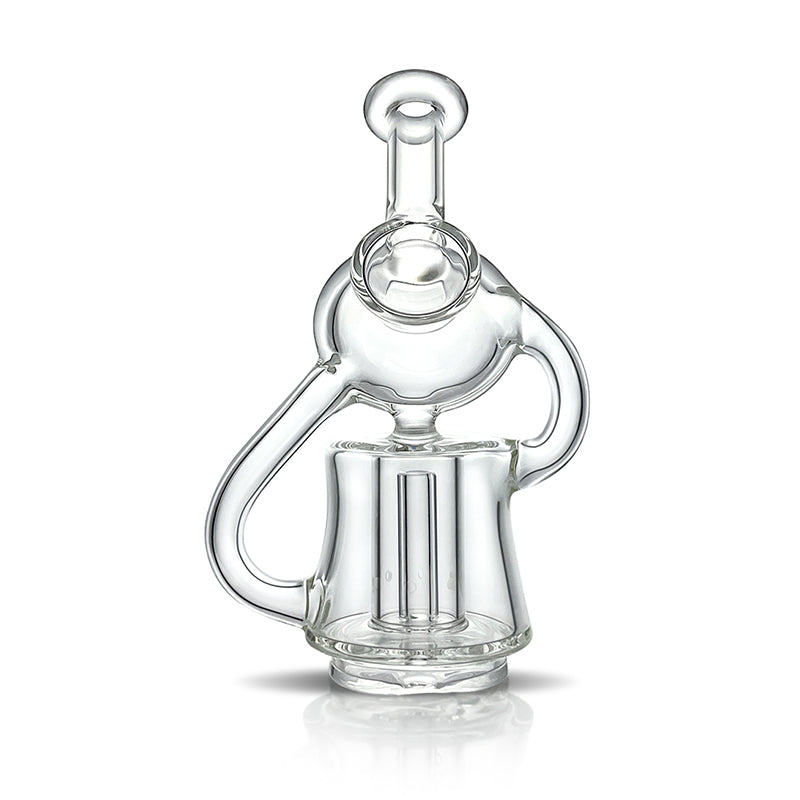 Glass E Rig Bomb E-Rig Swirl Glass | Discount E-Nails