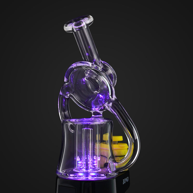 Bomb E-Rig Swirl Glass | Discount E-Nails