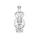 Swiss Fab Recycler Glass Attachment for Puffco Peak OG & Pro | CaliBear.