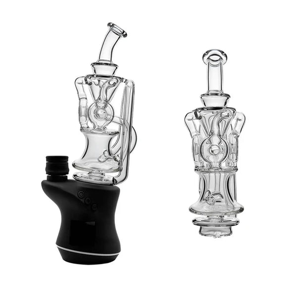 Triple Donut Recycler Glass Attachment for Focus V Carta | Calibear.