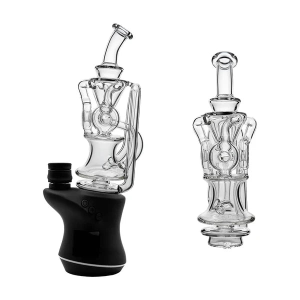 Triple Donut Recycler Glass Attachment for Focus V Carta | Calibear.