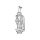 Triple Donut Recycler Glass Attachment for Focus V Carta | Calibear.