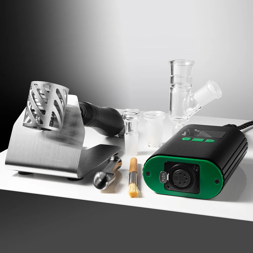 Crossing Tech - Ruby Twist Injector Ball Vape Kit | Discount E-Nails Crossing Tech - Ruby Twist Injector Ball Vape Kit | Discount E-Nails