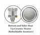 Crossing Core 2.0 RDA V5 Ceramic Coil Atomizer - Discount E-Nails