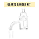 DABPRESS 25mm Quartz Banger Nail Kit - Discount E-Nails