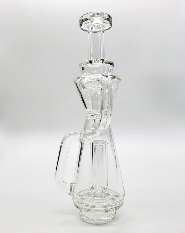 Focus Carta 3 Level Recycler Glass Bubbler - Discount E-Nails