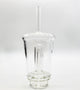 Focus Carta Straw Cup Glass Bubbler - Discount E-Nails