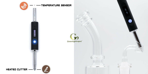 Greenlightvapes G9 Temperature Sensor & Dab Cutting Tool.